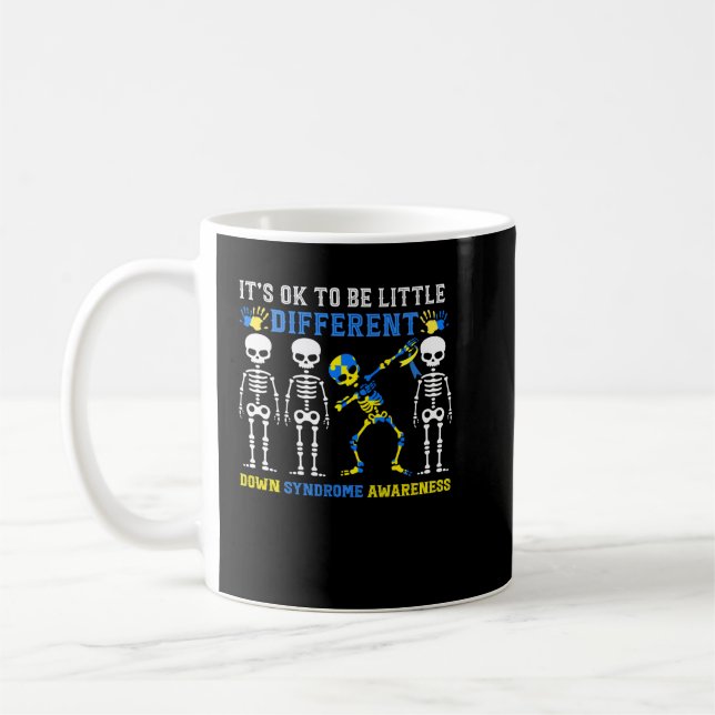 Mug Ça va être un peu différent du syndrome de Down Aw (Gauche)