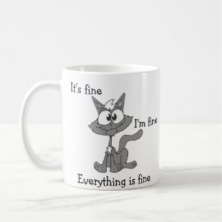 Mug "Ça va, je vais bien Tout va bien"