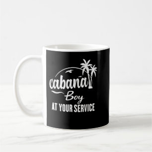 Mug Cabana boy à votre service Funny Summer T Shirt