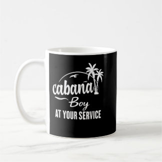 Mug Cabana boy à votre service Funny Summer T Shirt
