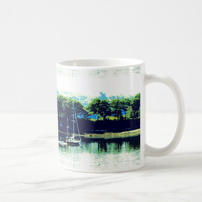 Mug cabane à café pour voilier de croisière (Droite)