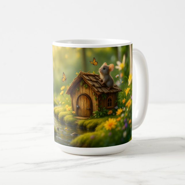 Mug Cabane de la Forêt Enchantée (Devant droit)