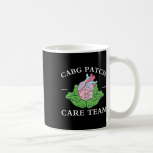 Mug Cabg Patch Care Team Nurse Cabbage Heart Nurse Wee