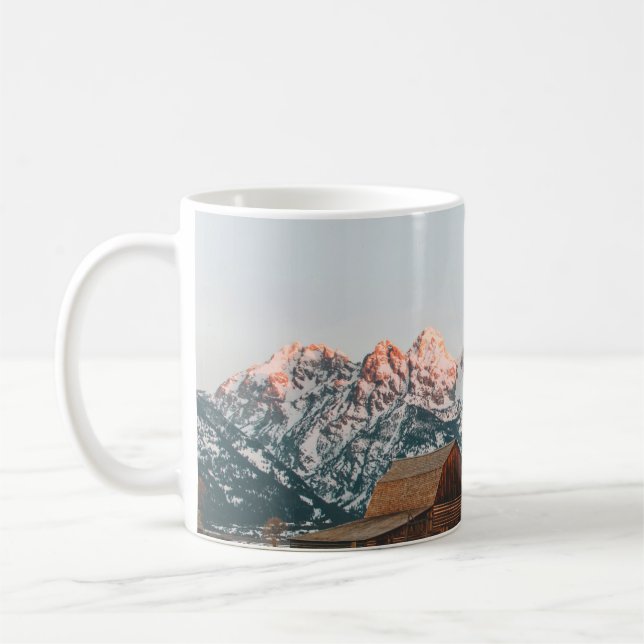 Mug Cabine matinal Sunrise au Grand Teton National Par (Gauche)