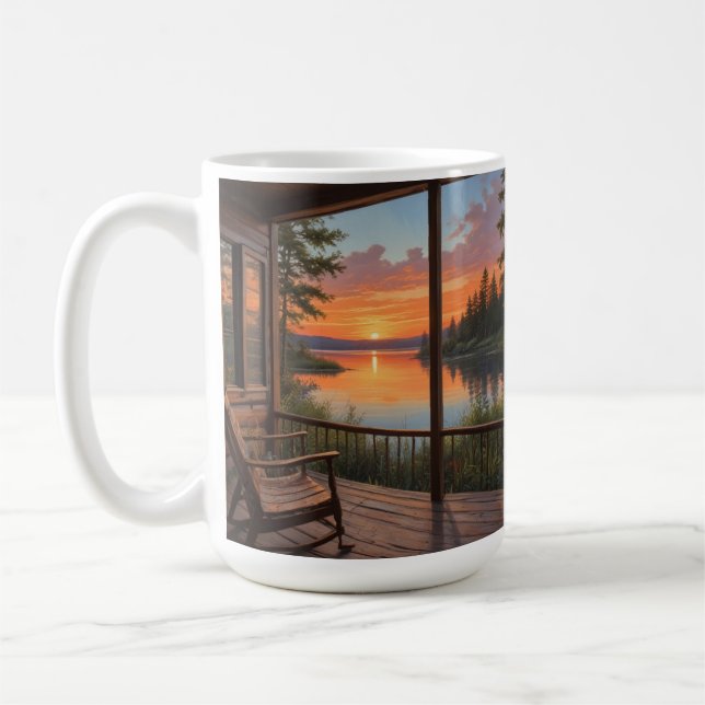 Mug Cabine Sur Le Lac (Gauche)