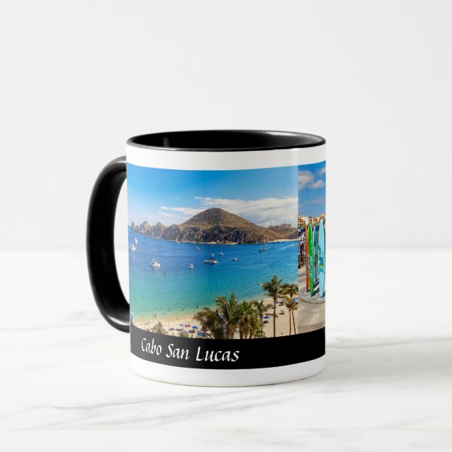 Mug Cabo San Lucas et Land's End - Café Designer (Devant gauche)