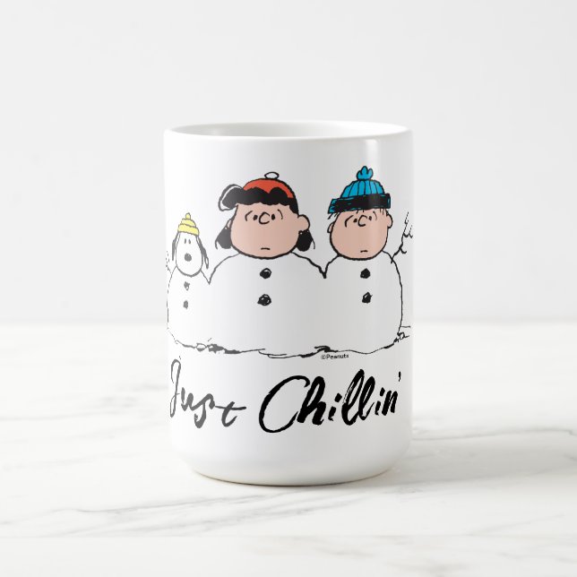 Mug cacahuètes | 3 Personne Snowman (Centre)