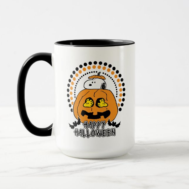 Mug cacahuètes | Bonne Halloween (Gauche)