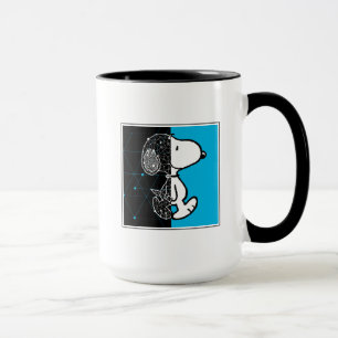 Mug cacahuètes   Conception géométrique Snoopy