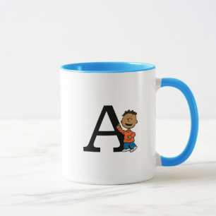 Mug cacahuètes   Franklin Monogram A