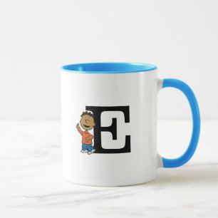 Mug cacahuètes   Franklin Monogram E