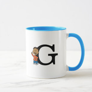 Mug cacahuètes   Franklin Monogram G