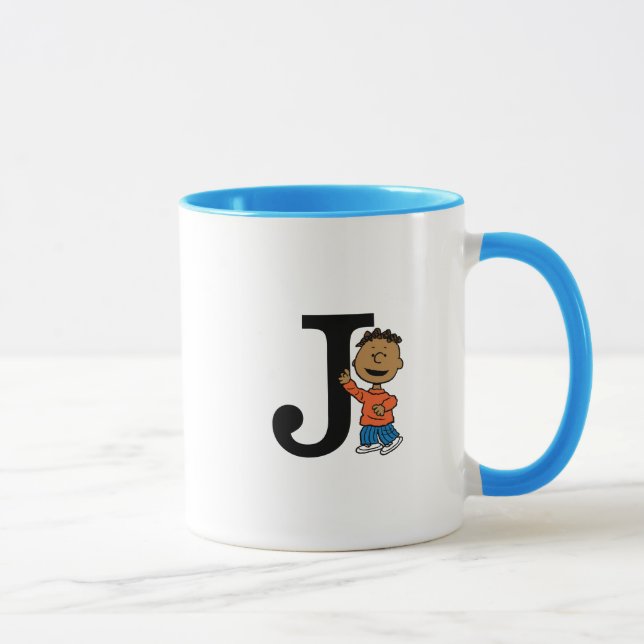 Mug cacahuètes | Franklin Monogram J (Droite)
