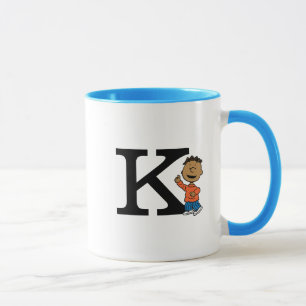 Mug cacahuètes Franklin Monogram K