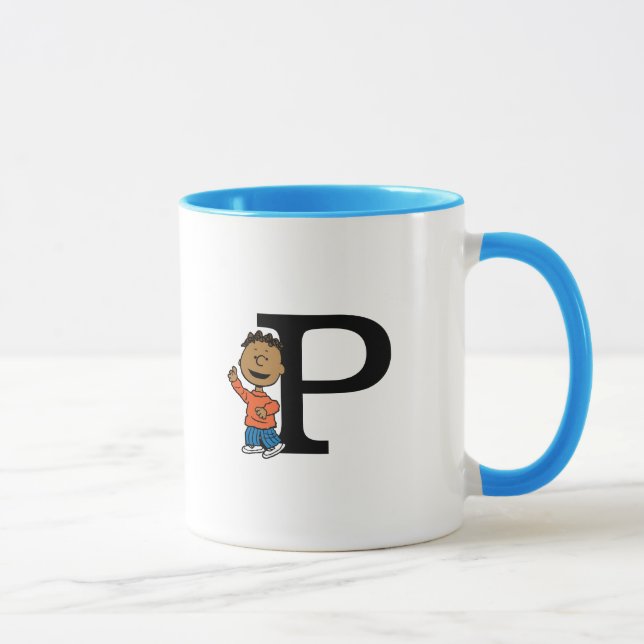 Mug cacahuètes | Franklin Monogram P (Droite)