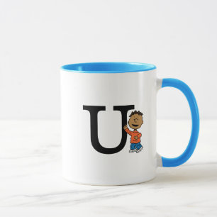 Mug cacahuètes Franklin Monogram U