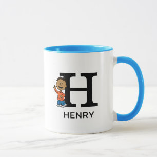 Mug cacahuètes   Franklin Nom & Monogram H