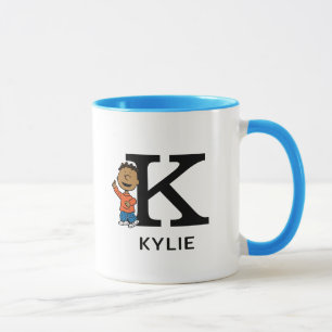 Mug cacahuètes   Franklin Nom & Monogram K