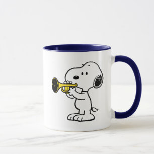 Mug cacahuètes Joueur de trompette Snoopy