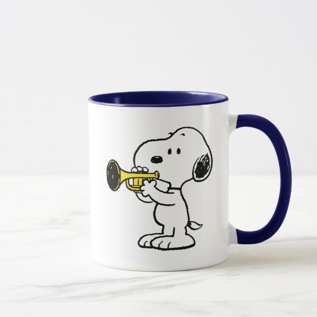 Mug cacahuètes | Joueur de trompette Snoopy (Droite)