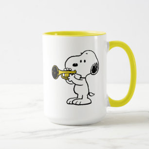 Mug cacahuètes Joueur de trompette Snoopy