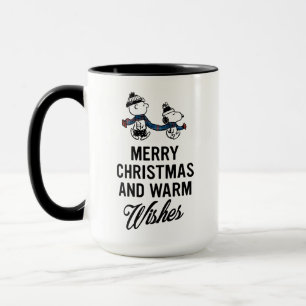 Mug cacahuètes   Joyeux Noël Snoopy & Charlie Brown