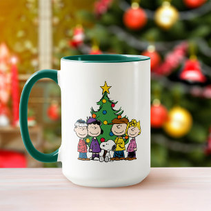 Mug cacahuètes La Bande autour de l'arbre de Noël