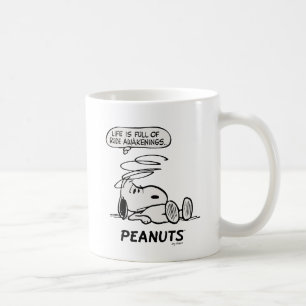 Mug cacahuètes   La vie est pleine de Rude Awakenings