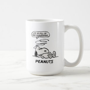 Mug cacahuètes   La vie est pleine de Rude Awakenings