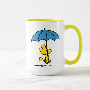 Mug cacahuètes   Parapluie bleu Woodstock
