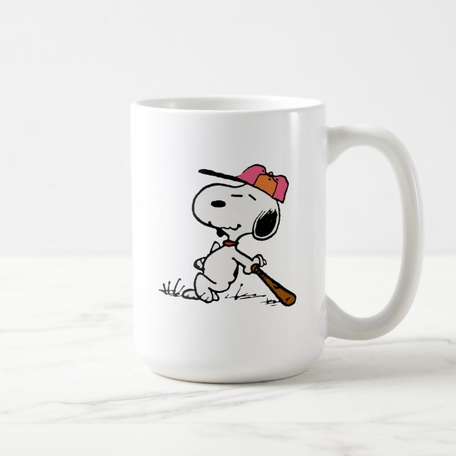 Mug cacahuètes | Snoopy at Bat (Droite)