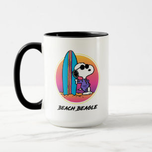 Mug cacahuètes   Snoopy Beach Beagle