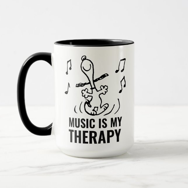 Mug cacahuètes | Snoopy Dancing (Gauche)