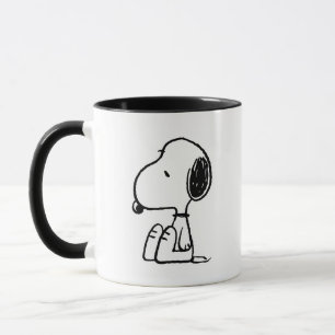 Mug cacahuètes   Snoopy En Bas