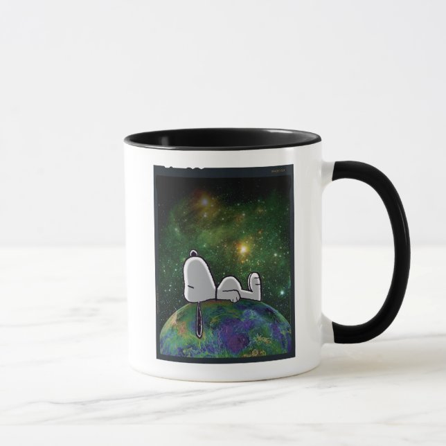 Mug cacahuètes | Snoopy Espacé (Droite)
