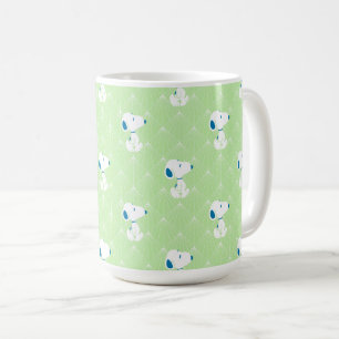 Mug cacahuètes   Snoopy Green Deco Dreams Motif