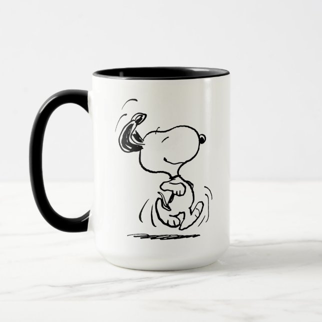 Mug cacahuètes | Snoopy Happy Dance (Gauche)
