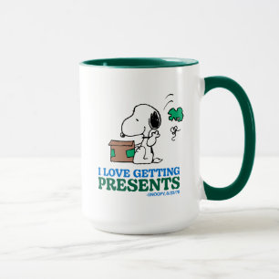Mug cacahuètes   Snoopy I Love Obtenir des présentatio