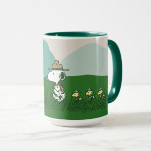 Mug cacahuètes   Snoopy Leader du Pack