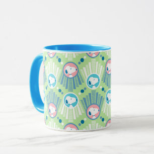 Mug cacahuètes   Snoopy Mint Green Deco Dreams Motif