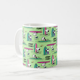 Mug cacahuètes   Snoopy Ocean High Tide Motif