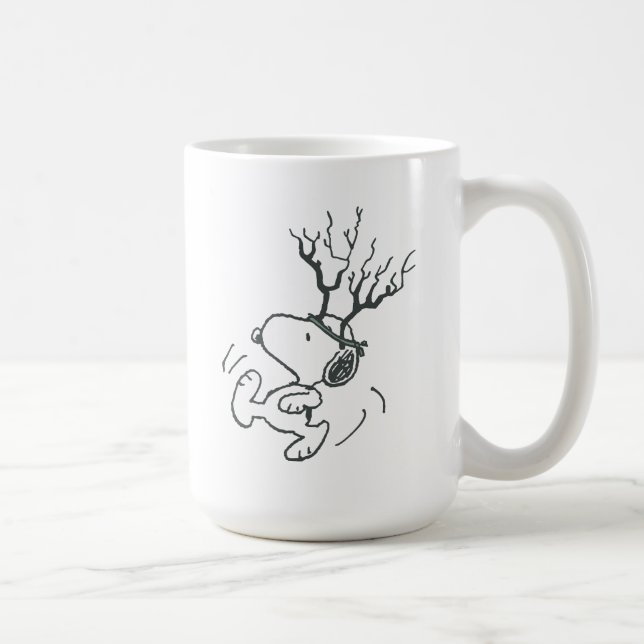 Mug cacahuètes | Snoopy Reindeer (Droite)