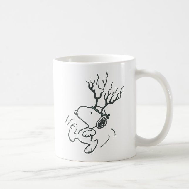 Mug cacahuètes | Snoopy Reindeer (Droite)