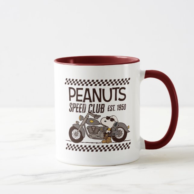 Mug cacahuètes | Snoopy Speed Club (Droite)