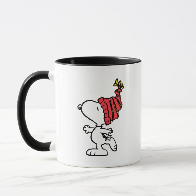 Mug cacahuètes | Snoopy Winter Beanie Casquette (Gauche)