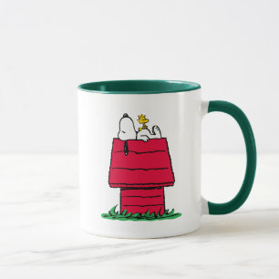 Mug cacahuètes   Snoopy & Woodstock Doghouse