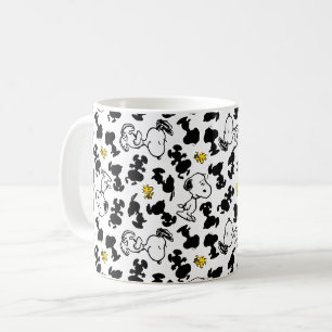 Mug cacahuètes   Snoopy & Woodstock Shadow Motif