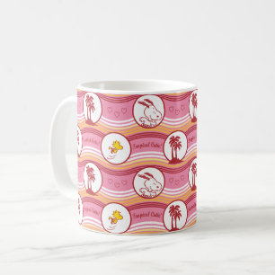 Mug cacahuètes   Snoopy & Woodstock Tropical Cutie
