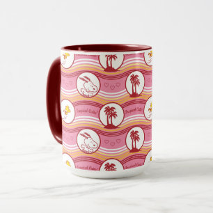 Mug cacahuètes   Snoopy & Woodstock Tropical Cutie