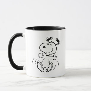 Mug cacahuètes   Une Danse Heureuse Snoopy